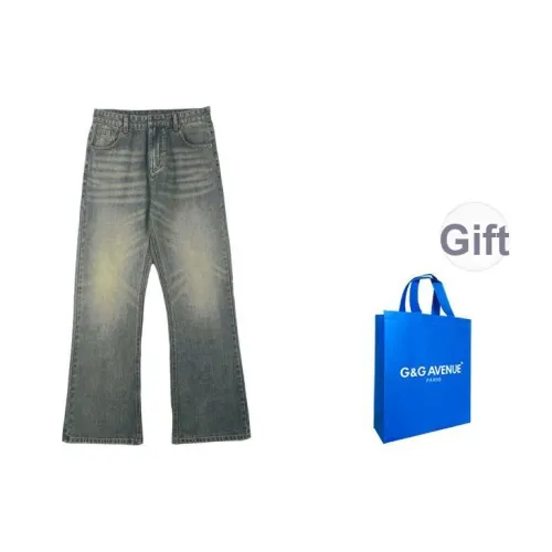 G G AVENUE Винтажные синие унисекс джинсы