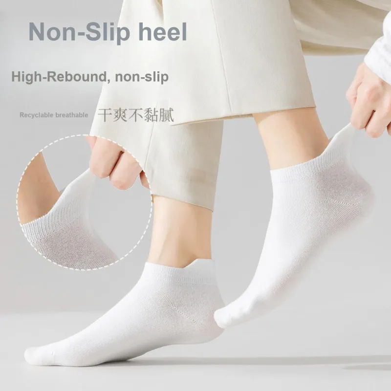 NANJIREN No-Show Socks Men's 5 Pack-2