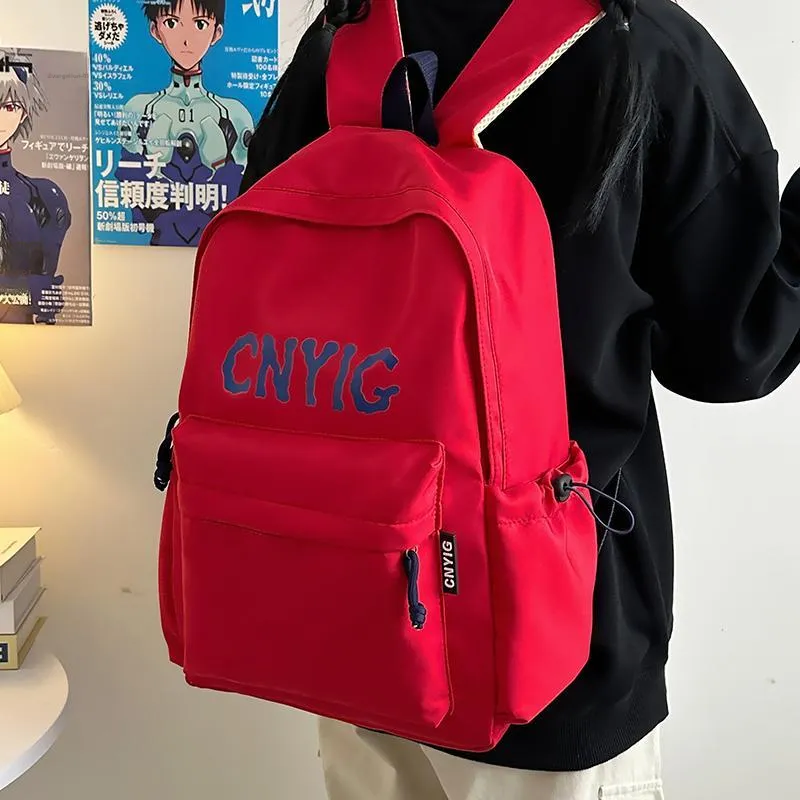 Travel Nylon Backpack Unisex Multicolor-16