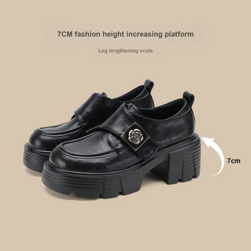 Safiya Chunky Heel Loafers Women's-1