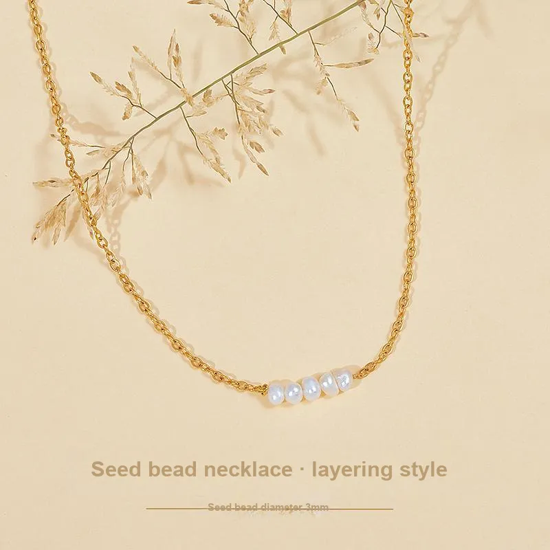 HELA DE HAI Pearl Necklaces Women's-1