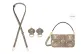 [Replacement Shoulder Strap]Elephant Gray Adjustable Style+Abrasion-Resistant Buckle