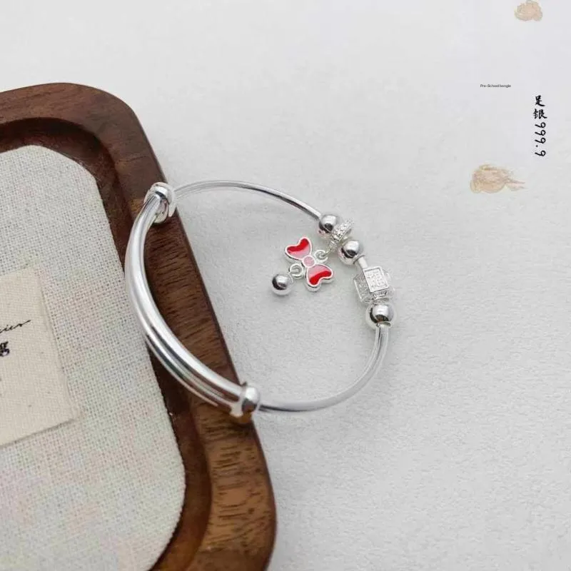 NSAOT 999 Fine Silver Bangles Kids'-2