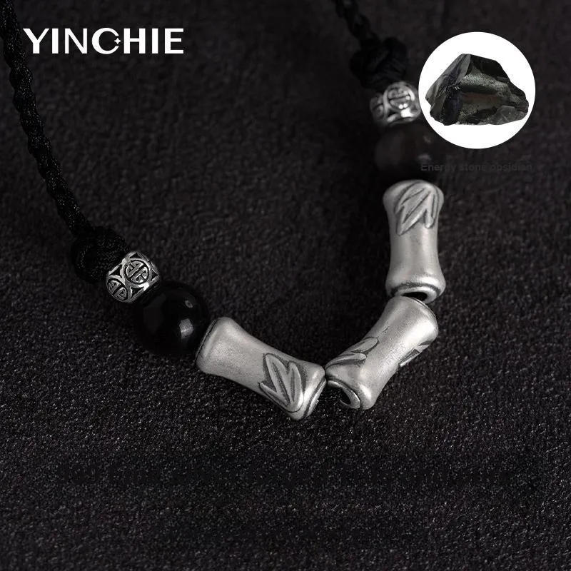 YINCHIE 999 Fine Silver Necklaces Men's-3