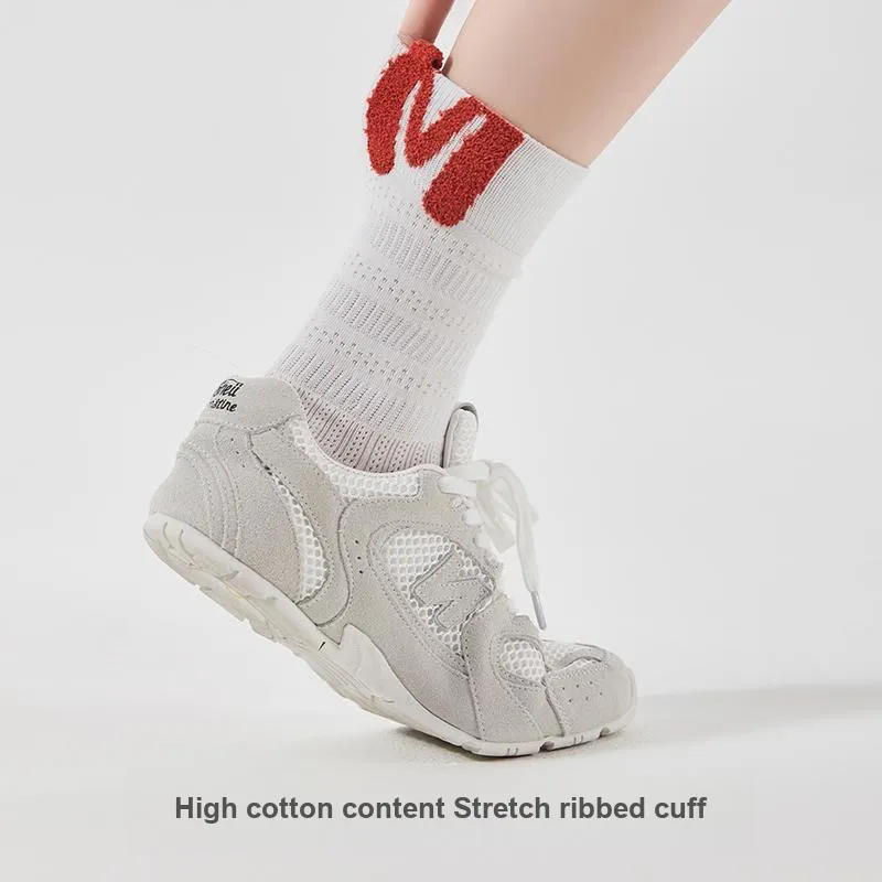 JIAZINI Mid Calf Socks Women's 3 Pack-22
