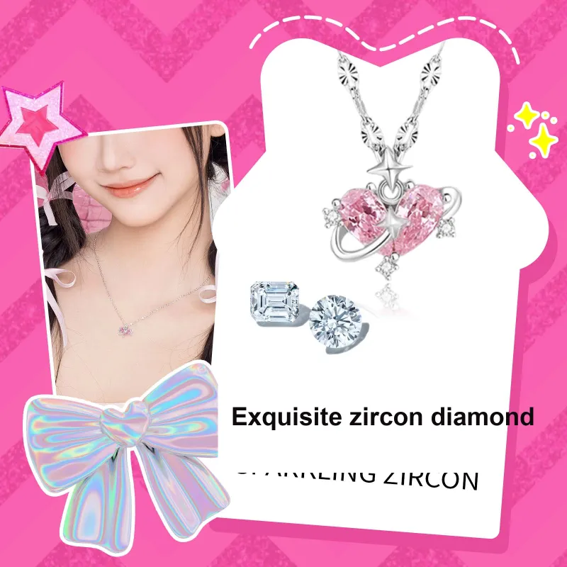Barbie Silver Necklaces Women's-5
