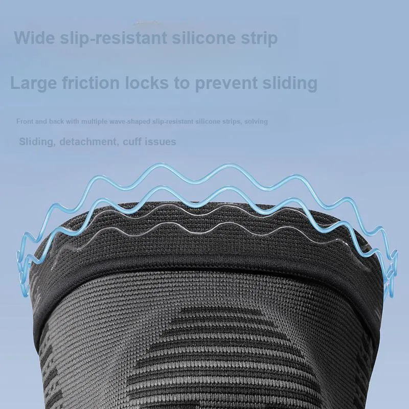 MERACH Knee Pads Polyester Elastane Running Mountaineering Hiking Volleyball Tennis Soccer Basketball Unisex-5