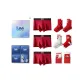 Box 3 Pack (Red+Red+Red)+4 Pack (Zodiac Year)