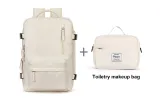 Ecru+Toiletry Makeup Bag