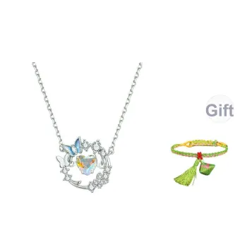 WINY 925 Sterling Silver Necklaces Women's Silver