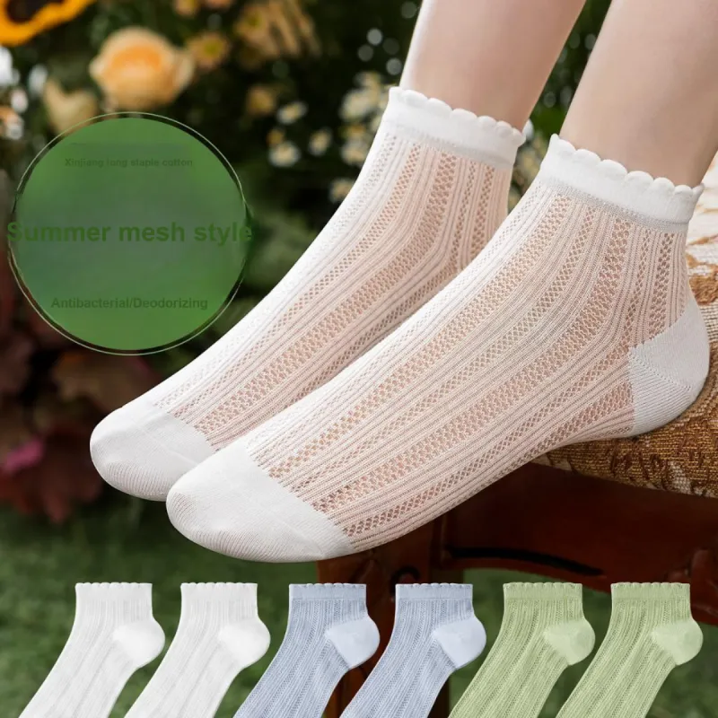 H YXIANG Ankle Socks Women's 6 Pack-1