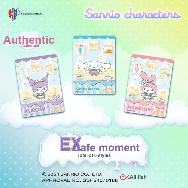 Kabao Cultural Creation x Sanrio Sweet Moment Crystal Card First Edition Collector's Version Photo Cards-3