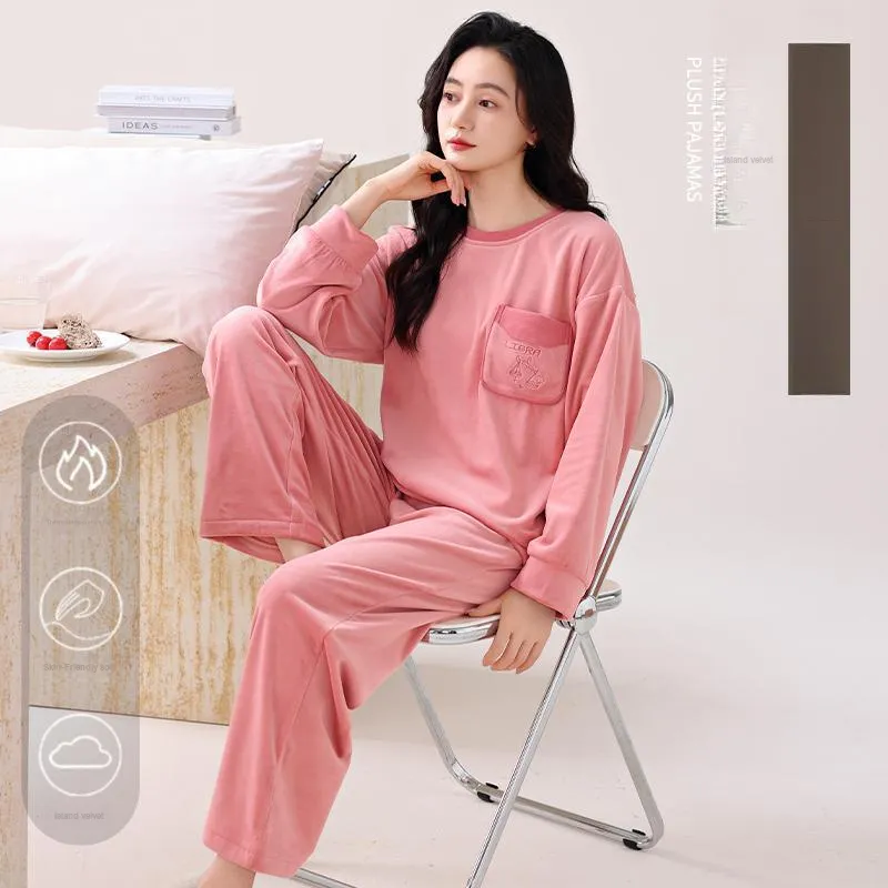 UAVAE Pajama Set Women's Image Color-1