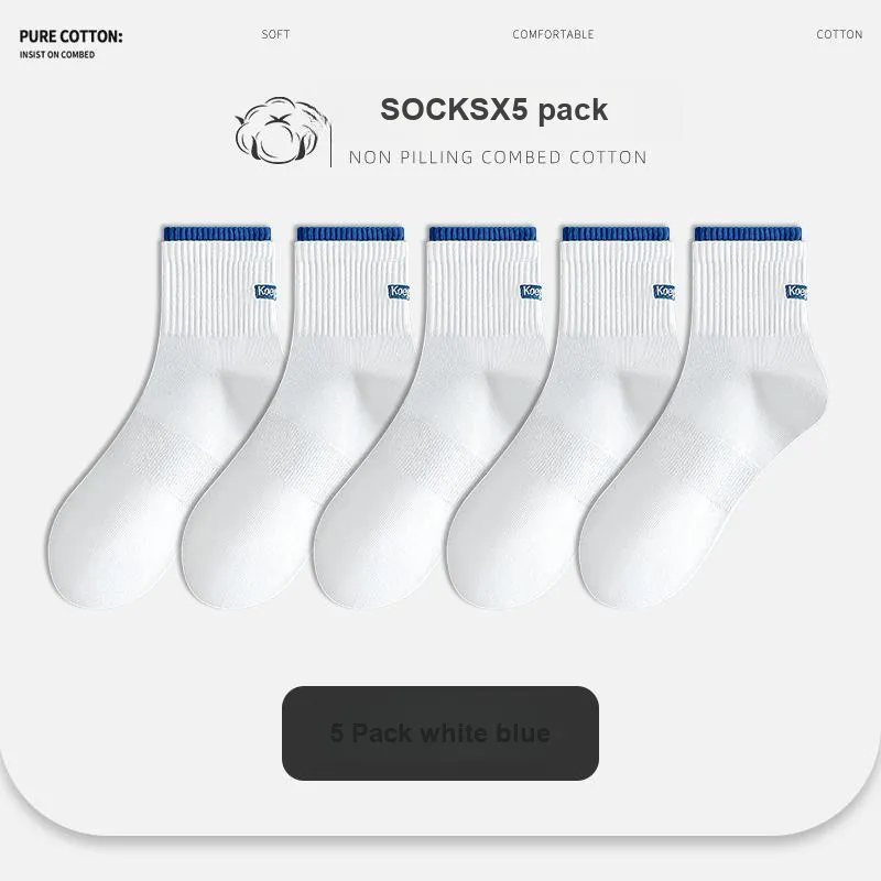 ROBINHOOD Mid Calf Socks Men's 5 Pack-14