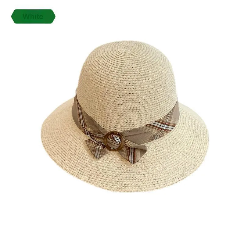 Mulinsen Paper Reed Bucket Hats Unisex-1