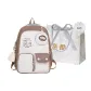 Khaki+Pendant+Shopping Bag