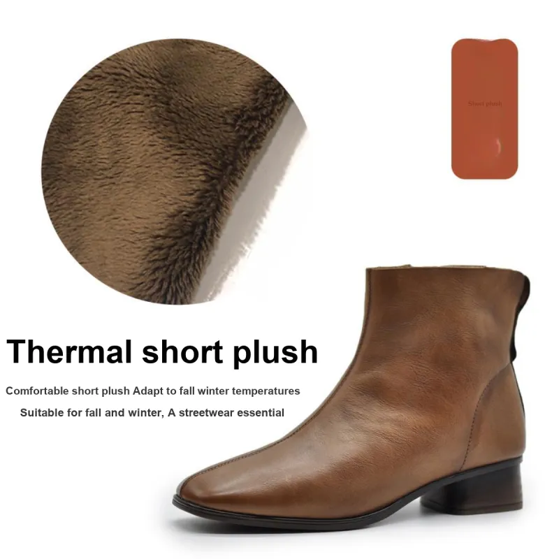 ARTMU Ankle Boots Women's Coffee/Camel-15