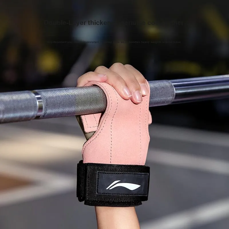 LiNing Fitness Gloves Protective Abrasion-Resistant Palm Compression-2