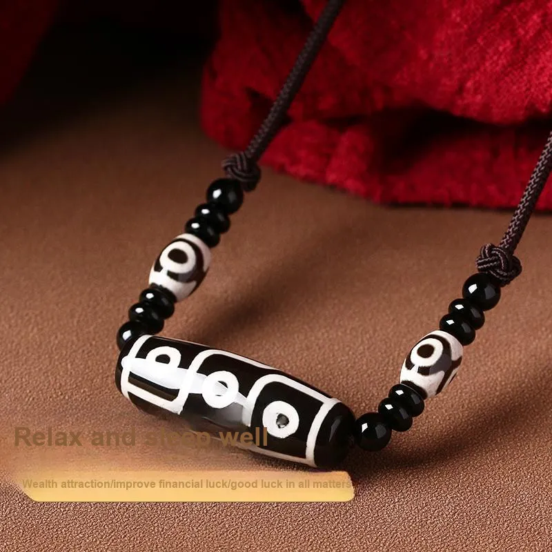 Baozhi Agate Jade Necklaces Unisex-1