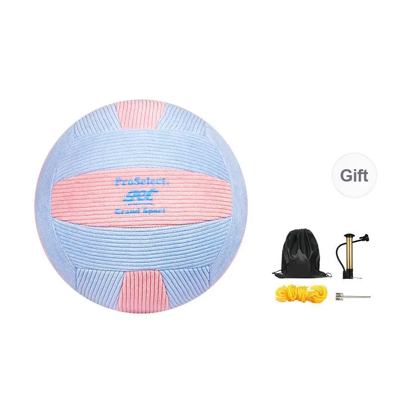ProSelect Corduroy Size 5 Ball Volleyball Unisex Light Purple-0