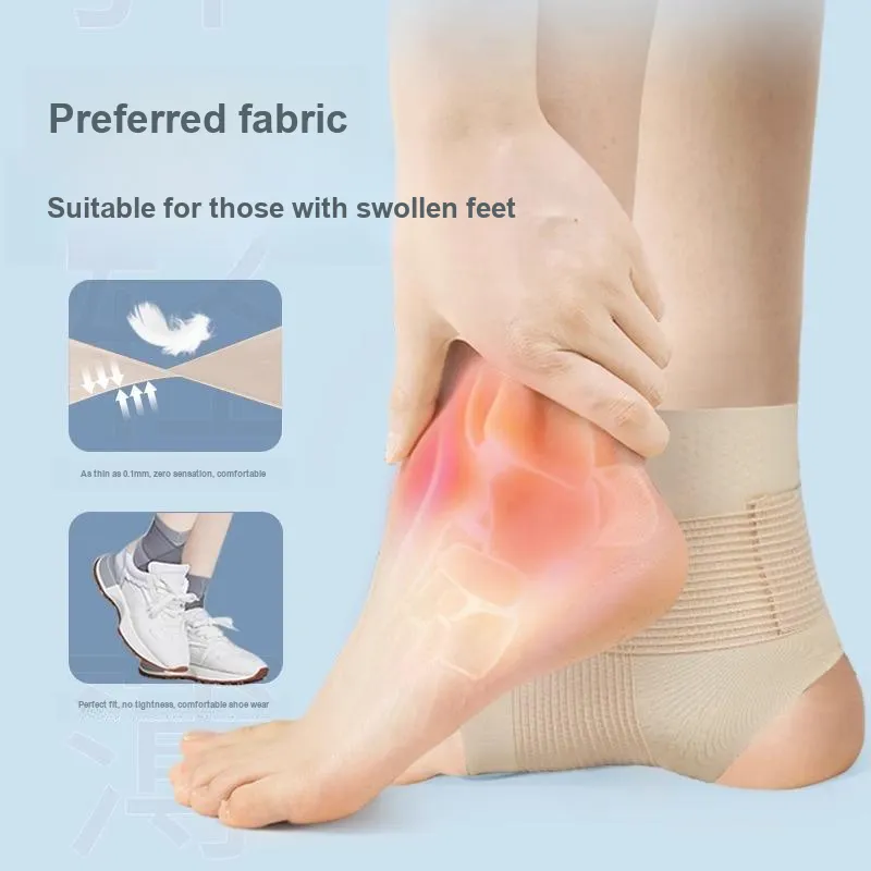 NAILEKESI Ankle Braces Soccer, Basketball, Running, Cycling, Skiing Unisex Polyester, Elastane-14