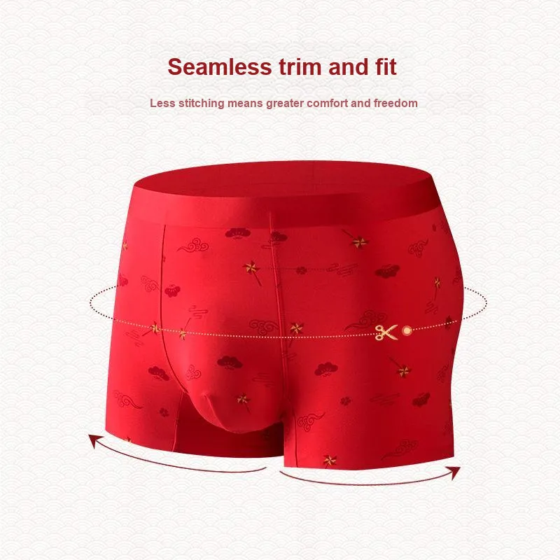 Qiao Ni Tong Underpants Men's 3 Pack-3