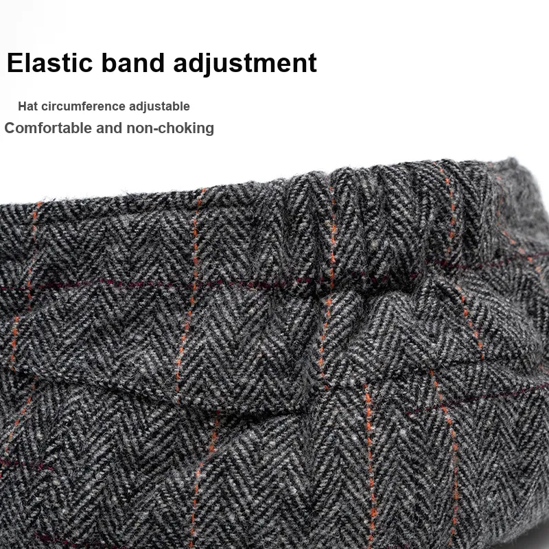 Yamaichi Maru Wool Blend Berets Unisex Multicolor-1