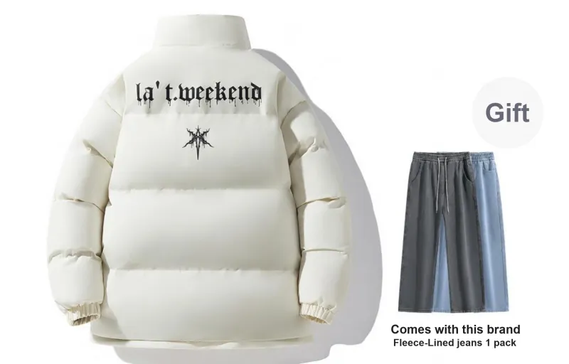 LA'T.WEEKEND Puffer Jacket Unisex-80