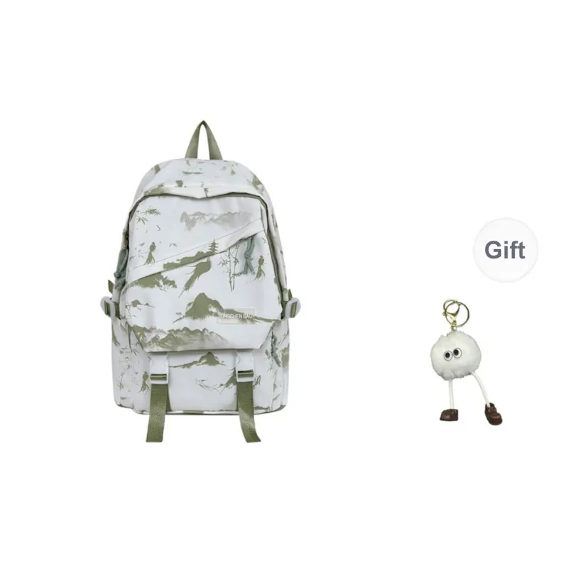 URBAN FOREST Nylon Backpack Unisex Multicolor-10