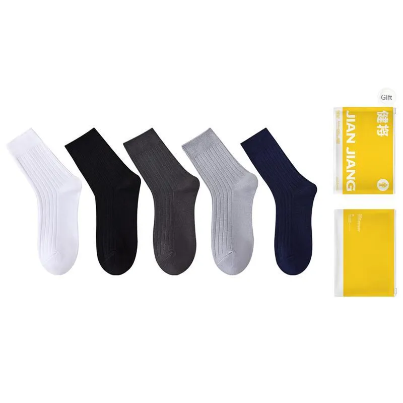 Master Mid Calf Socks Men's Shopping Bag Combo Set-9