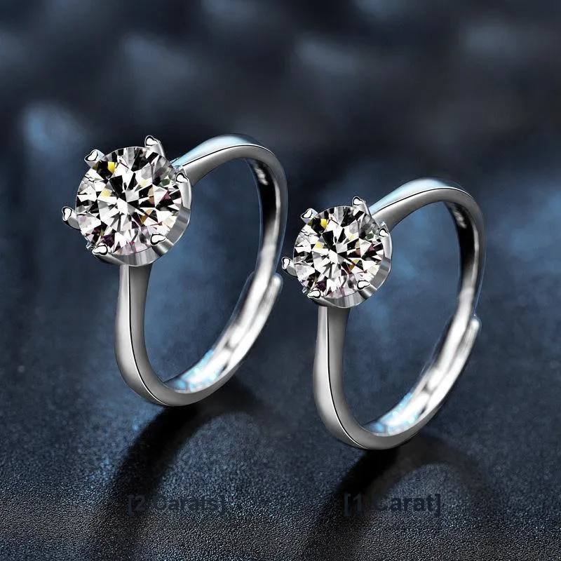 WUMZK 925 Sterling Silver Rings Unisex-2