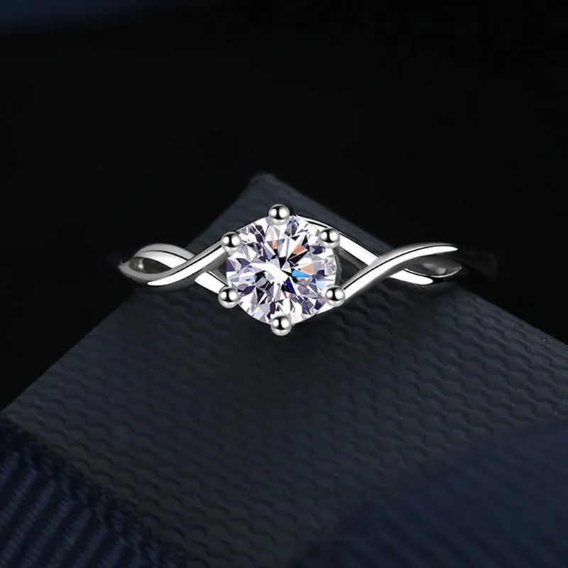 MISS TOOYA S999 Fine Silver Rings Women's-1