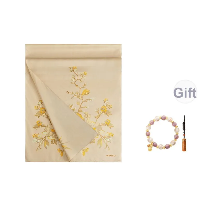 WENSLI Silk Scarves Women's-16