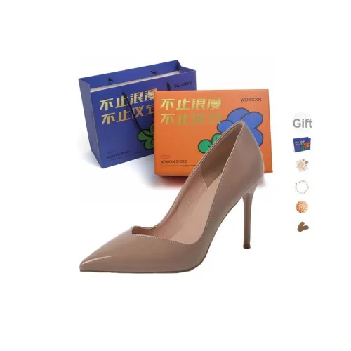 WOXXXN Низкий каблук Высокие каблуки Женские Набор в подарочной коробке