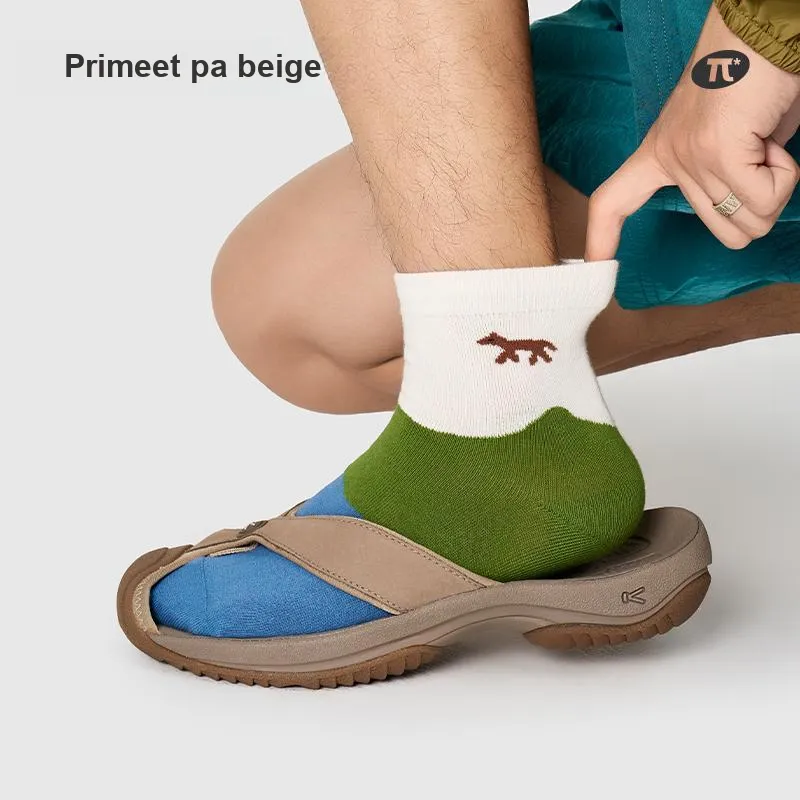 Primeet Ankle Socks Men's 5 Pack All The Way Forward-13