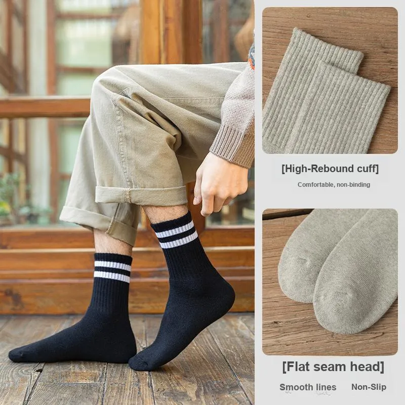 SOIE Mid Calf Socks Men's Combo Set-40