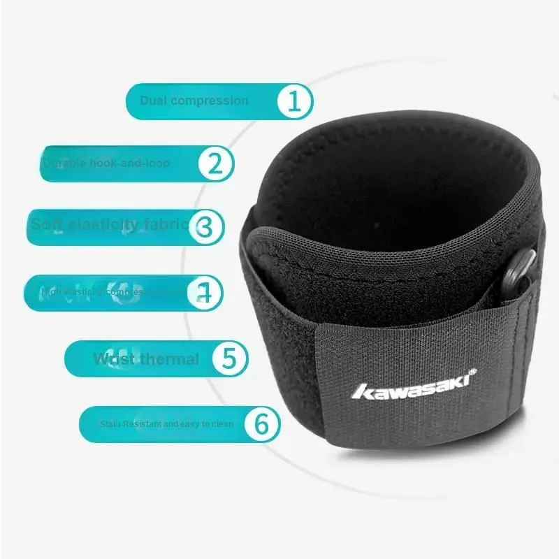 Kawasaki Sports & Fitness Wrist Support Protective Compression Unisex-8