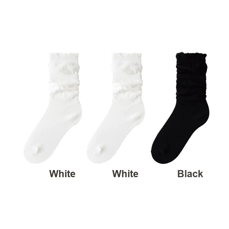 H YXIANG Mid Calf Socks Women's Combo Set-15
