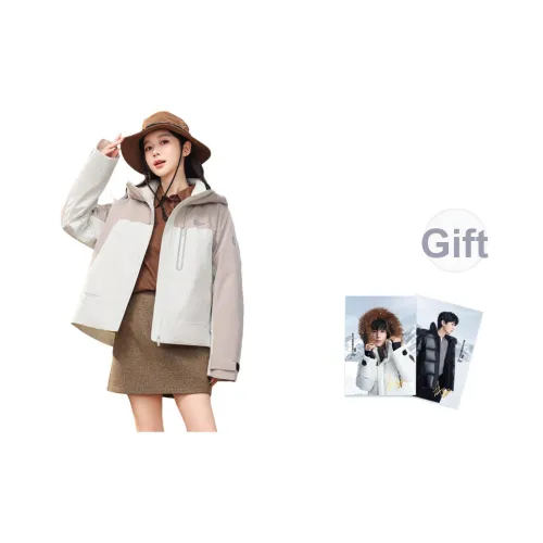 SNOW FLYING Пуховик Женские Открытка AS Подарок