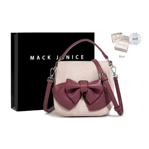 MACKJANICE Synthetic Leather One Shoulder Handbags Regular Women's Lilac With Pink