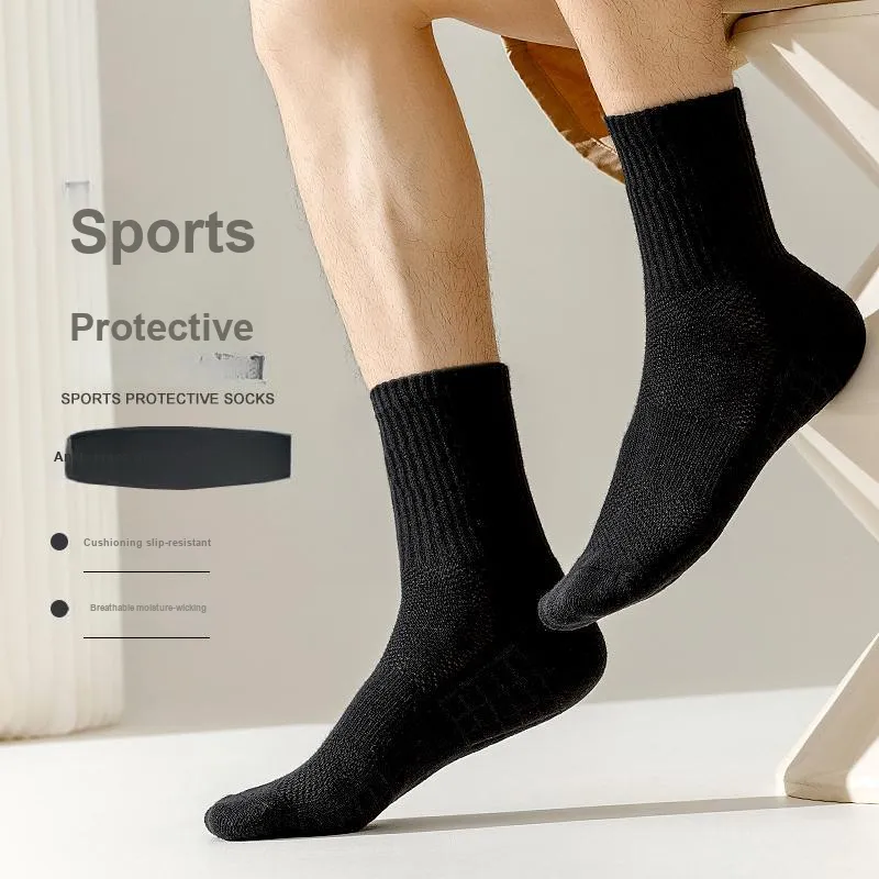 Top Melon Crew Socks All Seasons Men's Combo Set-10