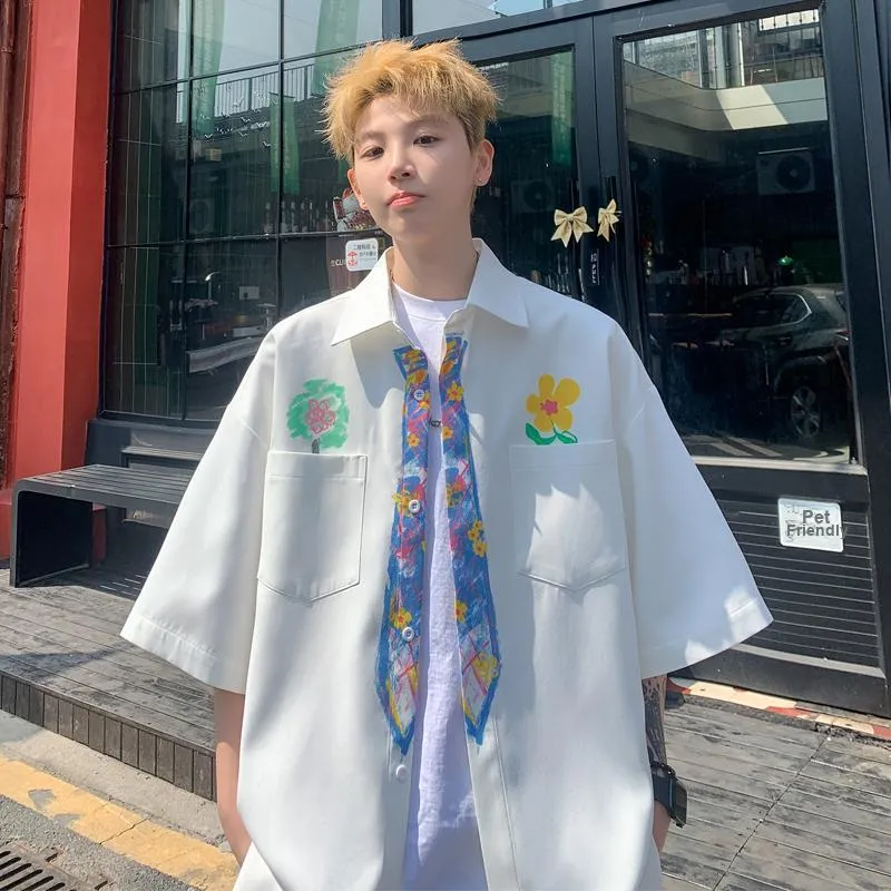 HOKLV Shirts Unisex White-2