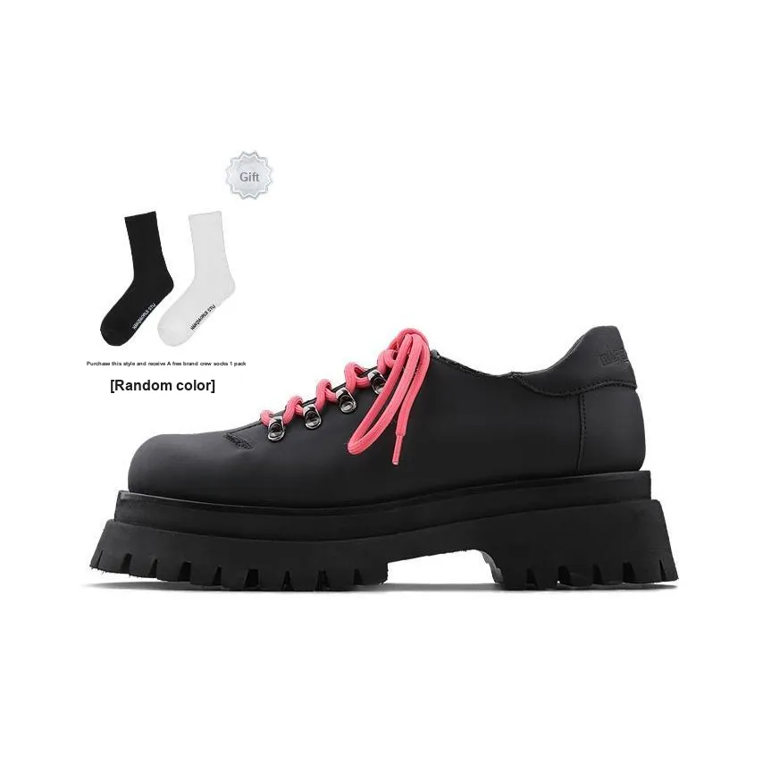 HANQIAORIJI Joy Collection Dress Shoes Unisex Black