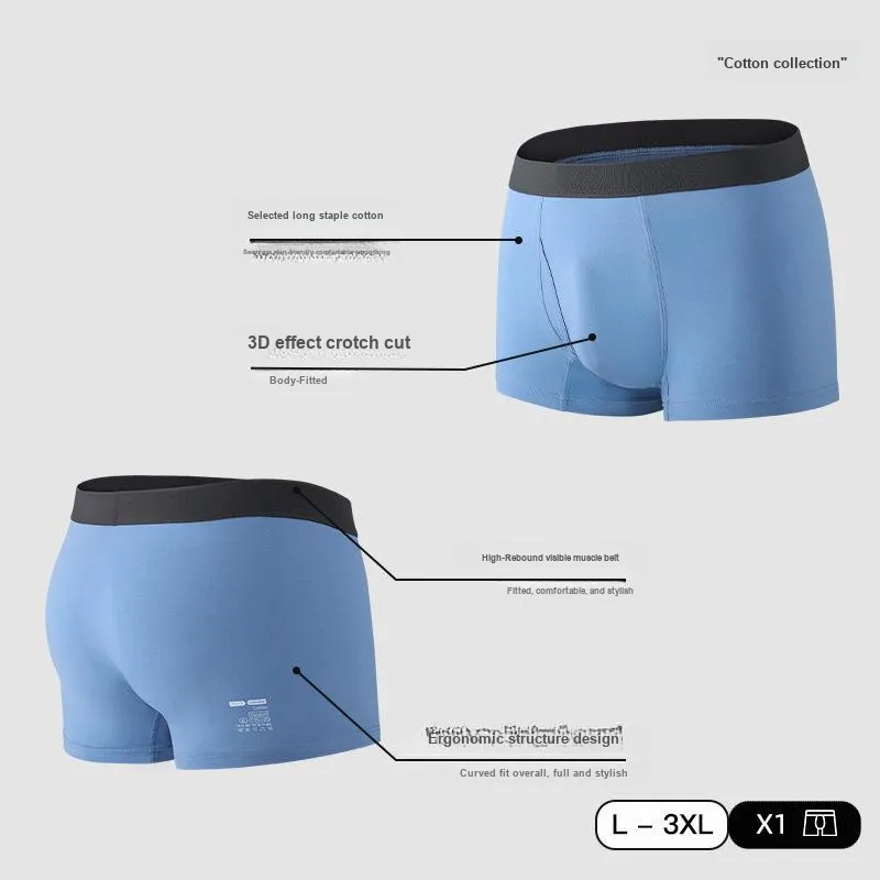 LUYOUYE Underpants Men's 1 Pack-19