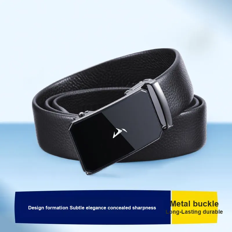HLA Cow Leather Belts Men's 3.5cm-5