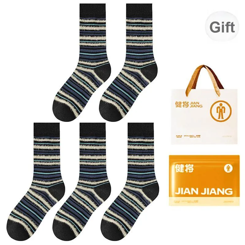 Master Mid Calf Socks Women's Shopping Bag 5 Pack-30
