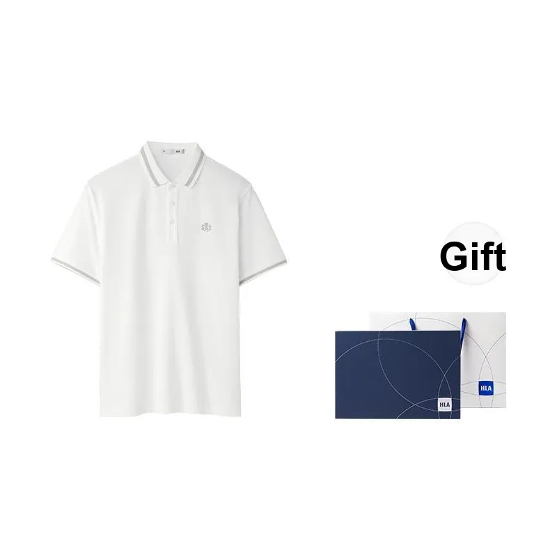 HLA Short Sleeved Polo Shirt Men's-8