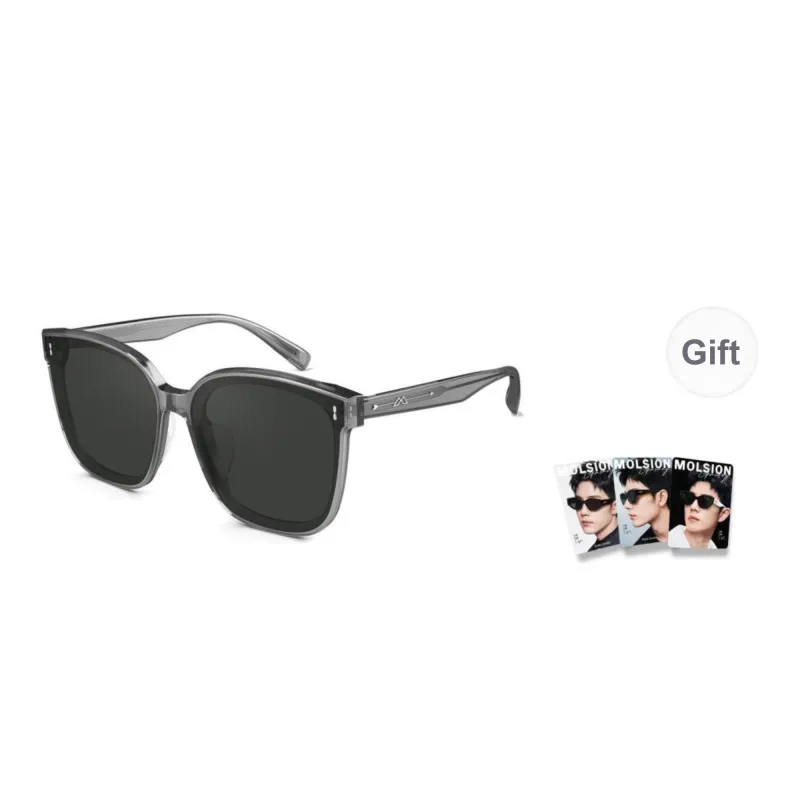 MOLSION Plate Frame Square Sunglasses Unisex-7