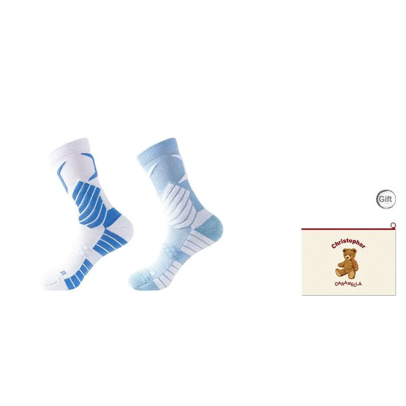 Caramella Basketball Socks Men's Shopping Bag Combo Set-19