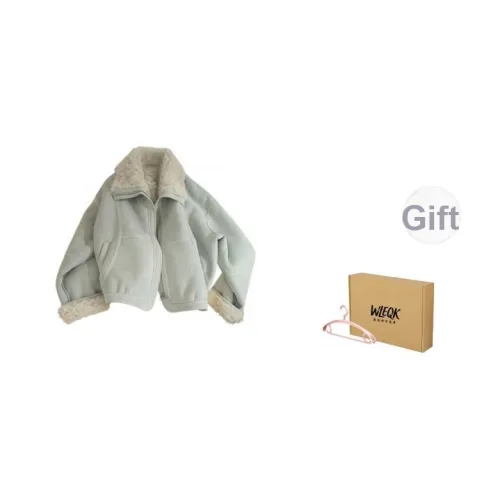 WLEQK Женские бархатные куртки